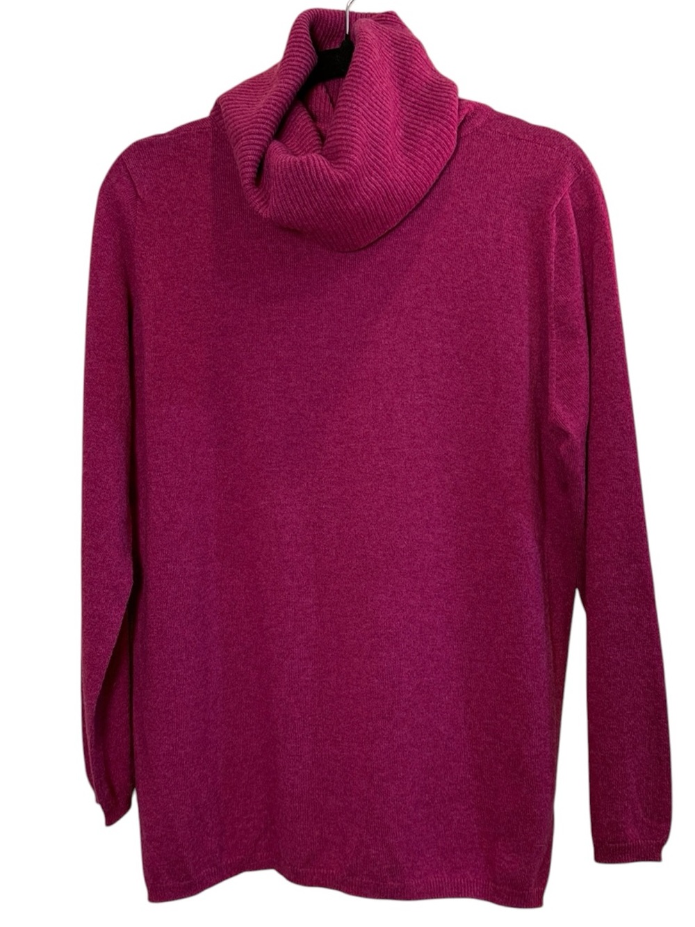Hawick Scotland Hawick Cashmere Premium Women’s Berry Funnelneck Sweater sz L